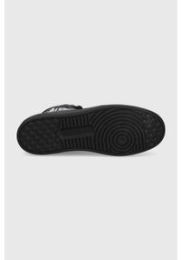 Calvin Klein Jeans sneakersy skórzane YM0YM00289 kolor czarny. Nosek buta: okrągły. Zapięcie: sznurówki. Kolor: czarny. Materiał: skóra #3