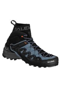Buty trekkingowe męskie Salewa Wildfire Edge Mid Gtx. Kolor: wielokolorowy, niebieski, czarny