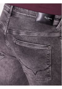 Pepe Jeans Szorty jeansowe Jack Short PM801022UG0 Szary Regular Fit. Kolor: szary. Materiał: bawełna #5