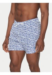 Emporio Armani Underwear Szorty kąpielowe EM000583 AF12343 FB164 Niebieski Regular Fit. Kolor: niebieski. Materiał: syntetyk