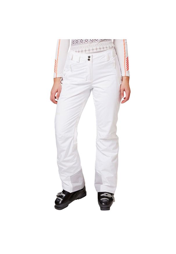 Spodnie Narciarskie Helly Hansen W Legendary Insulated Pant. Kolor: biały. Materiał: poliester. Sezon: zima. Sport: narciarstwo