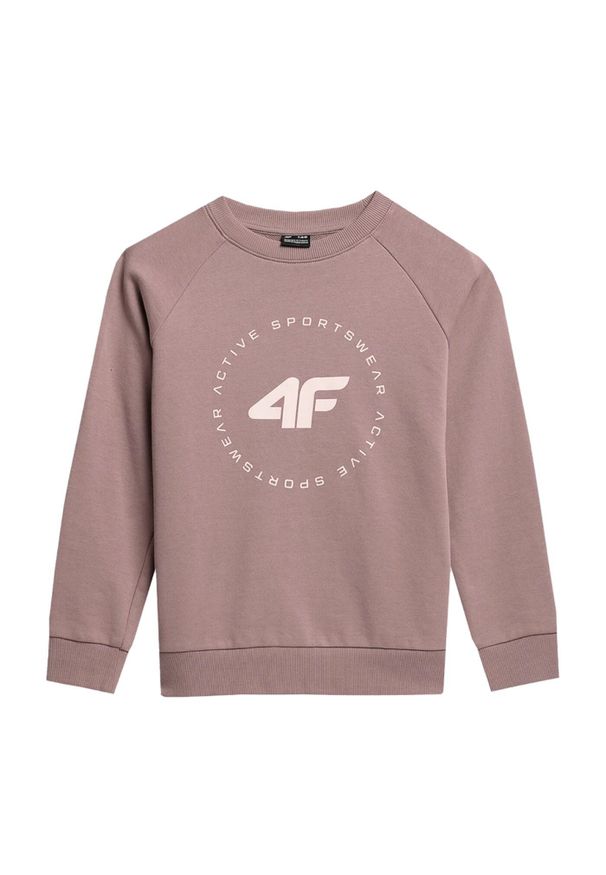 4f - Bluza Dziecięca 4F. Kolor: beżowy