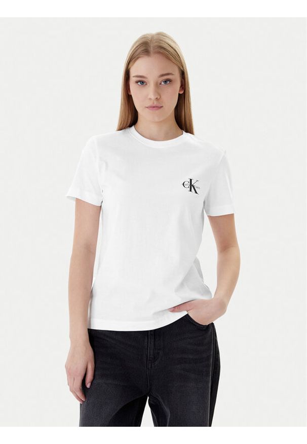 Calvin Klein Jeans Komplet t-shirtów LV047C905G Kolorowy Regular Fit. Materiał: bawełna. Wzór: kolorowy