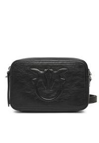 Pinko - PINKO Torebka Carrie Camera Bag Classic PE 25 PLTT 104336 A26J Czarny. Kolor: czarny. Materiał: skórzane