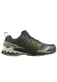 salomon - Buty do biegania męskie Salomon Xa Pro 3d V9. Zapięcie: sznurówki. Kolor: wielokolorowy, szary, czarny, brązowy. Materiał: materiał, syntetyk. Szerokość cholewki: normalna