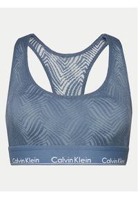 Calvin Klein Underwear Biustonosz top 000QF7708E Niebieski. Kolor: niebieski. Materiał: syntetyk
