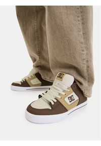 DC Shoes Sneakersy EO-PURE DC01782210 Brązowy. Kolor: brązowy. Materiał: skóra #1