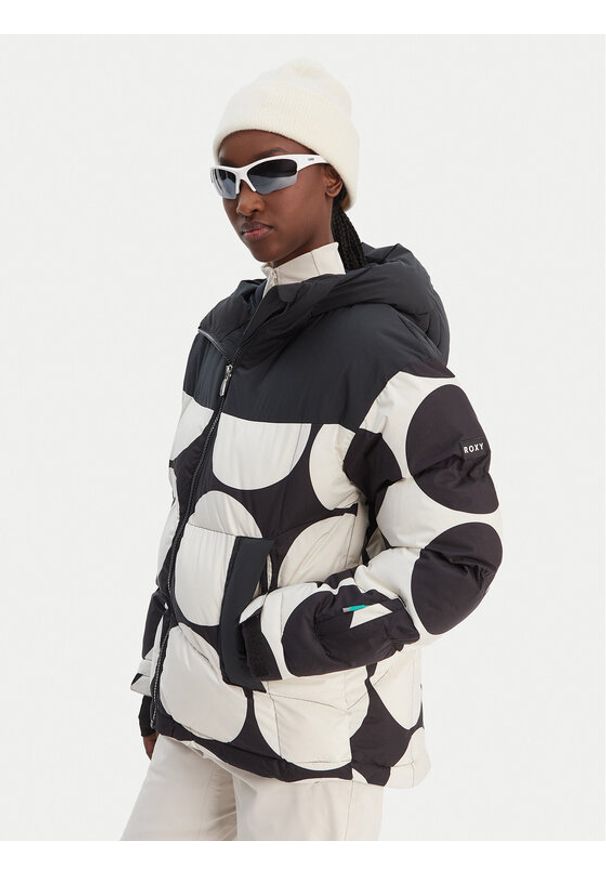 Roxy Kurtka narciarska Alofted ERJTJ03514 Czarny Relaxed Fit. Kolor: czarny. Materiał: syntetyk. Sport: narciarstwo