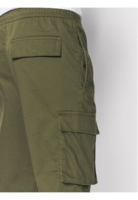 Only & Sons Spodnie materiałowe Rod 22021457 Zielony Cropped Fit. Kolor: zielony. Materiał: materiał, bawełna