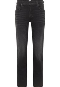 Męskie Spodnie Jeansowe Mustang Style Washington Straight Denim Black 1015884 4000 701 #3