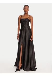 Rinascimento Sukienka wieczorowa CFC0020046002 Czarny Slim Fit. Kolor: czarny. Materiał: syntetyk. Styl: wizytowy #1