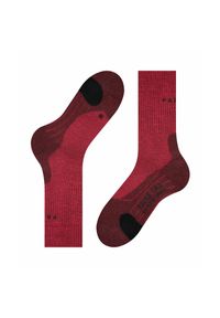 Skarpetki damskie Falke TK2 Wool. Kolor: czerwony #1