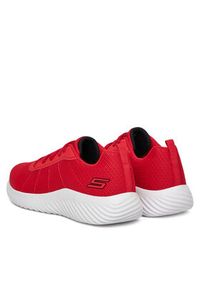 skechers - Skechers Sneakersy BOUNDER 403745L Czerwony. Kolor: czerwony. Materiał: materiał #7