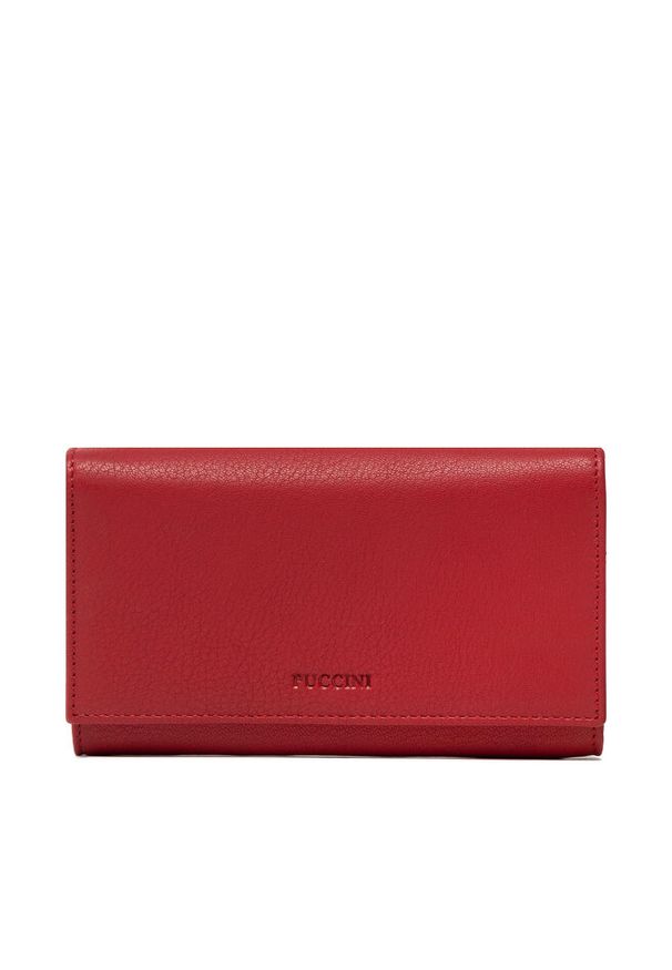 Portfel Puccini. Kolor: czerwony