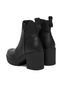 Clara Barson Botki CEO-LM25SH159-1 Czarny. Kolor: czarny. Materiał: skóra, materiał #7