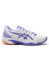 Buty damskie do tenisa Tenis Asics Solution Speed FF 2 Clay. Kolor: fioletowy. Sport: tenis #1