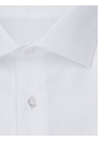 Seidensticker Koszula 01.693650 Biały Slim Fit. Kolor: biały. Materiał: bawełna #7