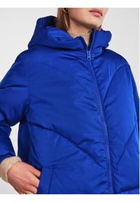 YAS Płaszcz zimowy 26030707 Niebieski Regular Fit. Kolor: niebieski. Materiał: syntetyk. Sezon: zima