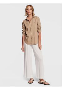 Lauren Ralph Lauren Spodnie materiałowe 20151090 Biały Regular Fit. Kolor: biały. Materiał: wiskoza #3