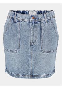 Noisy may - Noisy May Spódnica jeansowa Regina 27029237 Niebieski Regular Fit. Kolor: niebieski. Materiał: bawełna #5