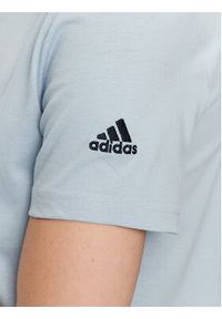 Adidas - adidas T-Shirt Essentials Slim Logo T-Shirt IM2832 Błękitny Slim Fit. Kolor: niebieski. Materiał: bawełna #7