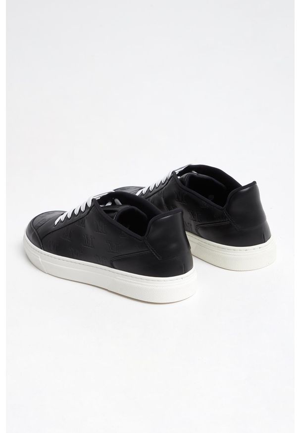Max Mara Accessori - Sneakersy damskie skórzane Damiersneaker MAX MARA ACCESSORI. Materiał: skóra