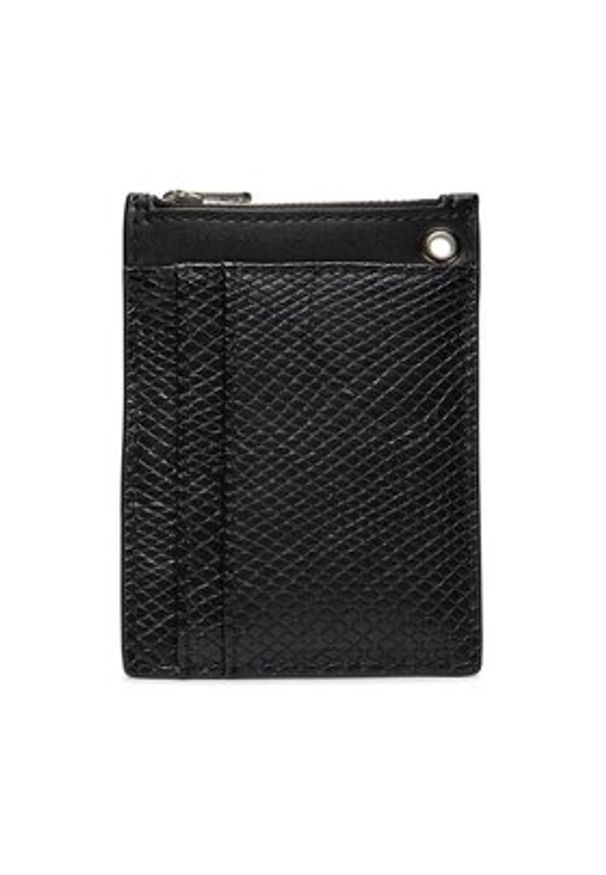 Calvin Klein Jeans Duży Portfel Damski Sculpted Wallet Round Mirror K60K611562 Czarny. Kolor: czarny. Materiał: skóra