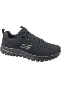 skechers - Buty Skechers Graceful Get Connected W 12615-BBK czarne. Kolor: czarny #4