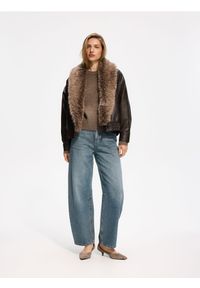 Reserved - Jeansy barrel leg - indigo jeans #1