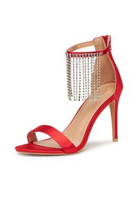 DeeZee Sandały RK01-22 Czerwony. Kolor: czerwony. Materiał: materiał #6