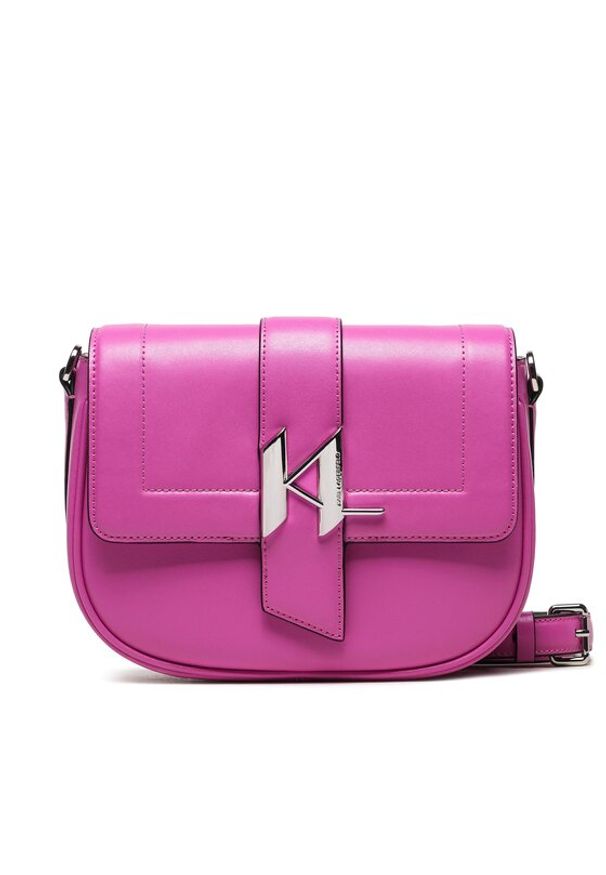 Karl Lagerfeld - KARL LAGERFELD Torebka 225W3085 Różowy. Kolor: różowy. Materiał: skórzane