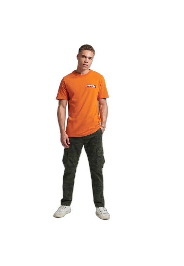 Koszulka Superdry Vintage Trade Tab. Kolor: pomarańczowy