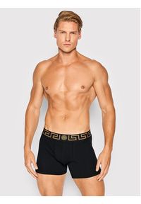 VERSACE - Versace Bokserki Intimo AU10028 Czarny. Kolor: czarny. Materiał: bawełna