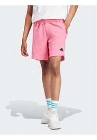 Adidas - Szorty sportowe adidas. Kolor: różowy #1
