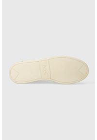 Michael Kors sneakersy skórzane Keating kolor czarny 42S3KEFS3L. Nosek buta: okrągły. Kolor: czarny. Materiał: skóra #4