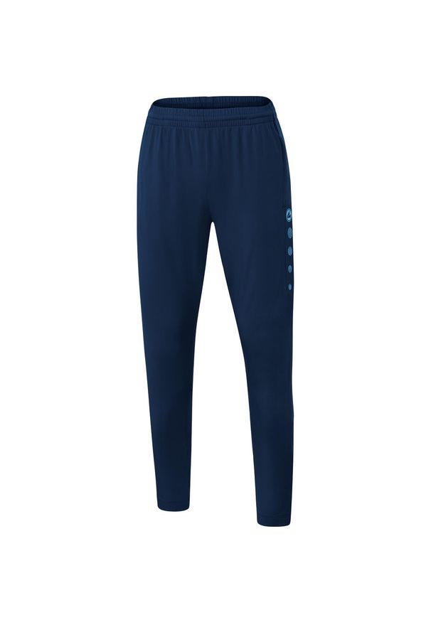 Spodnie damskie Jako d'entraînement Premium Dames. Kolor: niebieski. Długość: długie