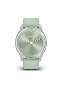 GARMIN - Garmin vivomove Sport miętowy. Rodzaj zegarka: cyfrowe. Kolor: miętowy. Styl: sportowy