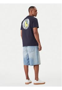 Guess T-Shirt M6GI19 K3051 Granatowy Reglan Fit. Kolor: niebieski. Materiał: bawełna #3