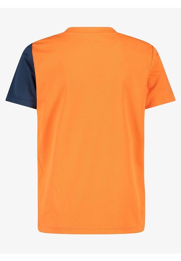 Koszulka chłopięca CMP Nebula. Kolor: pomarańczowy. Sport: turystyka piesza