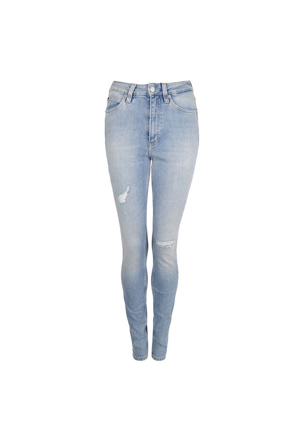 Calvin Klein Jeansy "Skinny". Materiał: jeans