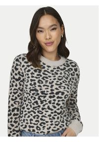 JDY Sweter Lorraine 15292890 Szary Regular Fit. Kolor: szary. Materiał: syntetyk #6