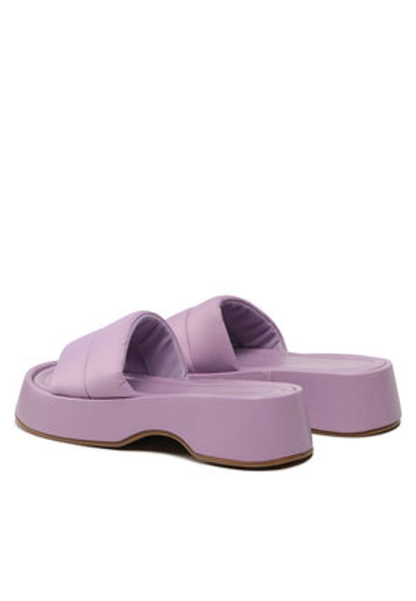 DeeZee Klapki Y8865-7A Fioletowy. Kolor: fioletowy. Materiał: materiał