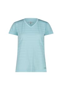 Koszulka damska turystyczna CMP 31T7666. Kolor: niebieski. Sport: turystyka piesza #1