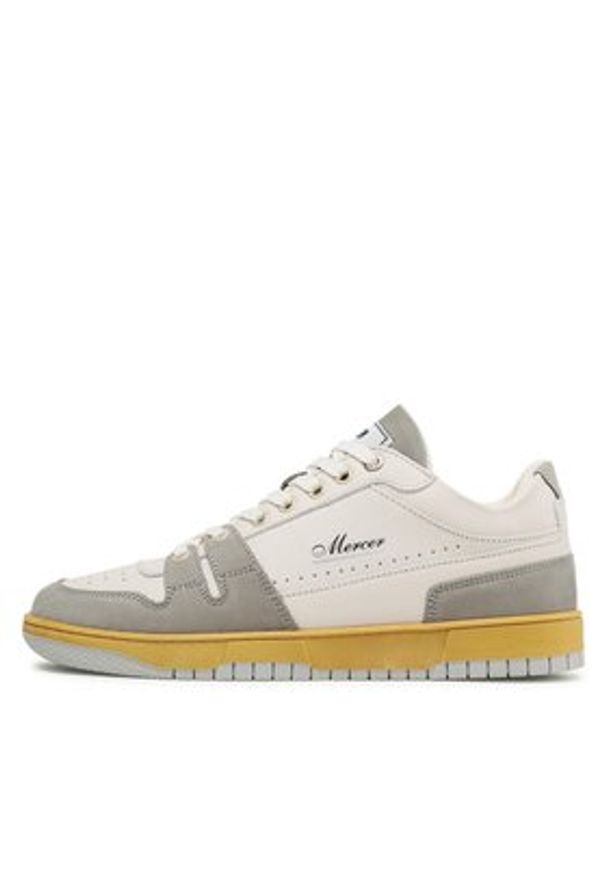 Mercer Amsterdam Sneakersy The Brooklyn ME231013 Écru. Materiał: skóra