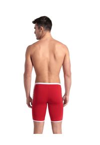 Spodenki Treningowe Arena Icons Swim Jammer Solid. Kolor: czerwony