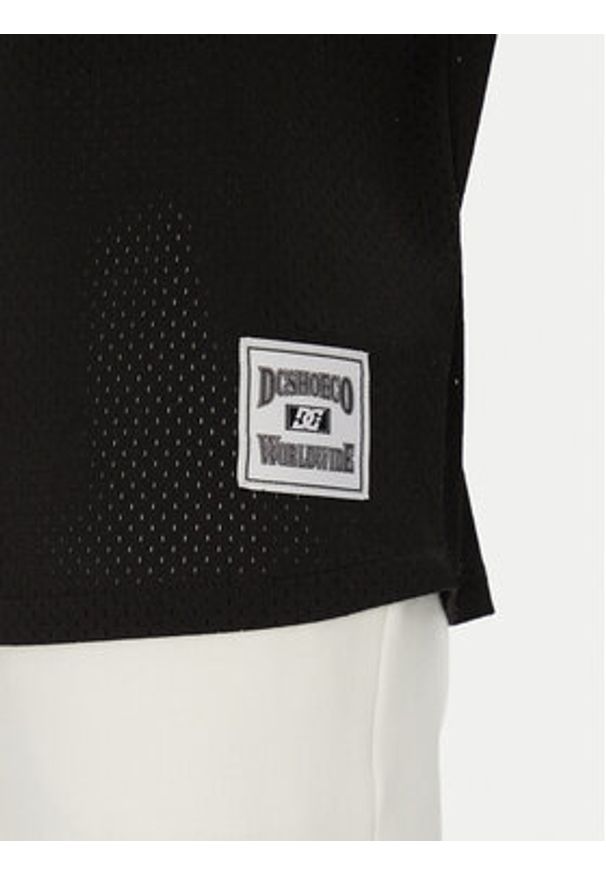 DC Shoes T-Shirt No Hitter ADYKT03254 Czarny Regular Fit. Kolor: czarny. Materiał: syntetyk