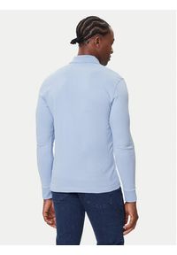 BOSS Polo Passerby 50507704 Błękitny Slim Fit. Typ kołnierza: polo. Kolor: niebieski. Materiał: bawełna #5