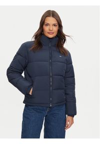 Tommy Jeans Kurtka zimowa Essential DW0DW18827 Granatowy Regular Fit. Kolor: niebieski. Materiał: syntetyk. Sezon: zima #1