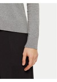 TOMMY HILFIGER - Tommy Hilfiger Sweter WW0WW40098 Szary Regular Fit. Kolor: szary. Materiał: bawełna #5