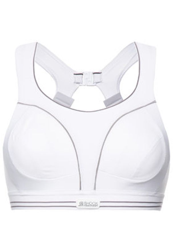 Shock Absorber Biustonosz top Ultimate Run U10046 Biały. Kolor: biały. Materiał: syntetyk. Sport: bieganie